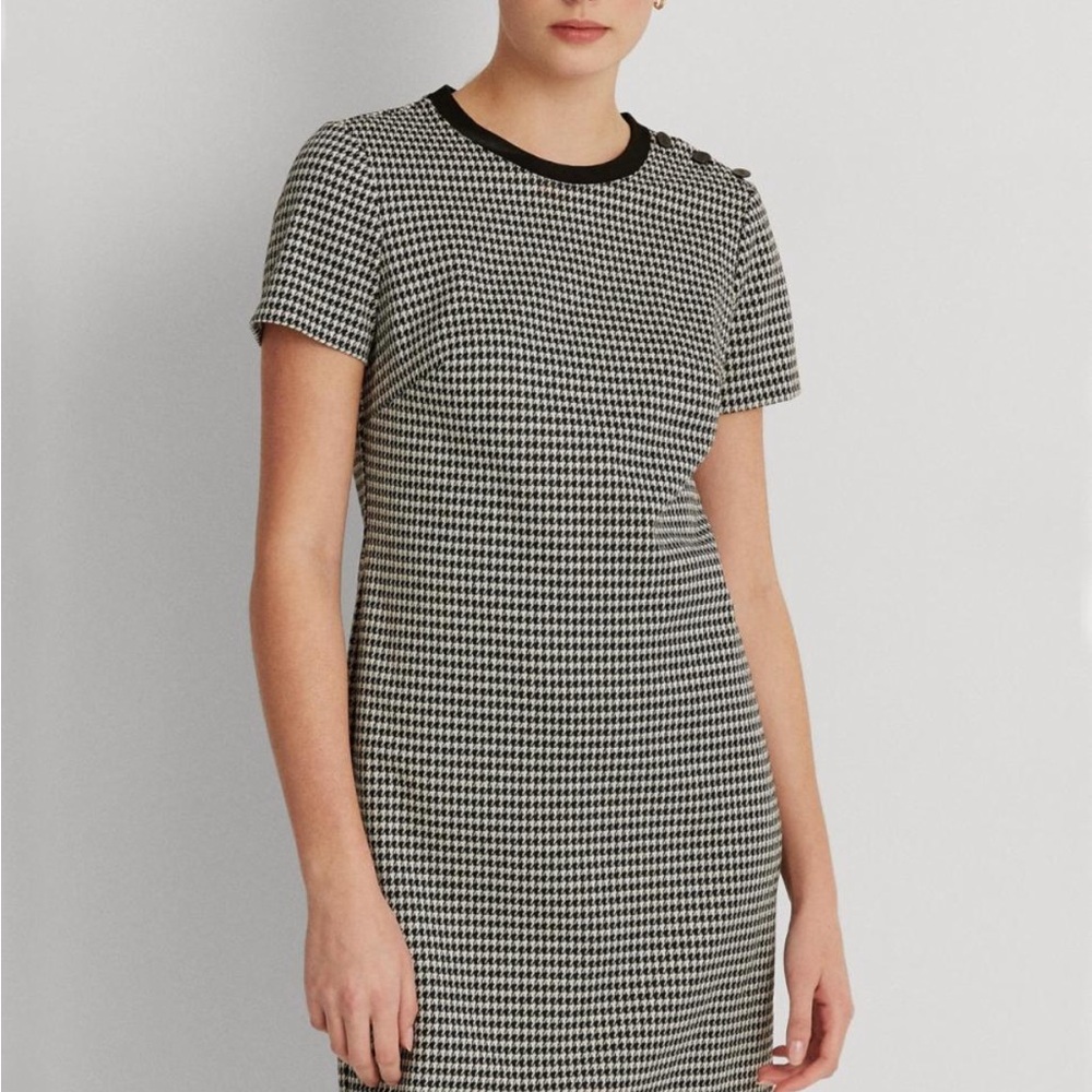 Ralph Lauren Black and White Mini Dress y.